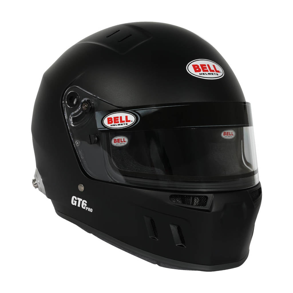 BELL 1341152 Full-Face Helmet GT6 Pro HANS, Matte Black, FIA 8859-2024 / SA2020, Size 4XL (67-68) Photo-12 