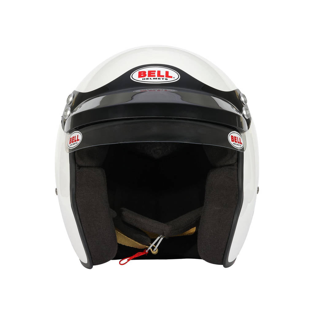 BELL 1426081 Open-Face Helmet MAG-1 HANS, White, FIA 8859-2024, Size S (57-58) Photo-2 