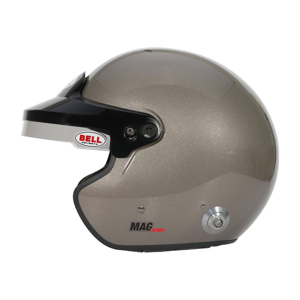 BELL 1435A72 Open-Face Helmet MAG, Titanium Silver, FIA 8859-2024, Size M (58-59) Photo-5 