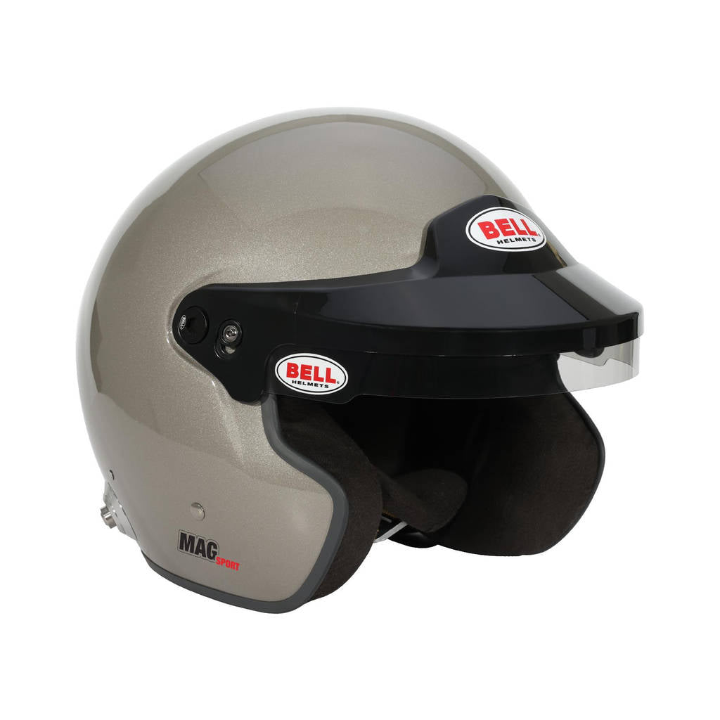 BELL 1435A74 Open-Face Helmet MAG, Titanium Silver, FIA 8859-2024, Size XL (61-61+) Photo-10 