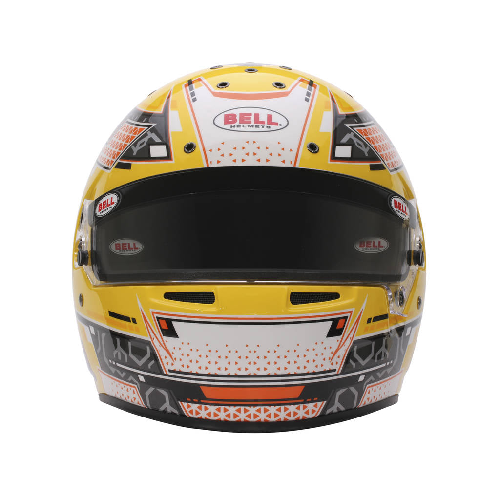 BELL 1310B94 Karting Helmet RS7-K Stamina, Anthracite / Orange, FIA 8878-2024 / K2020, Size XL (61-61+) Photo-4 