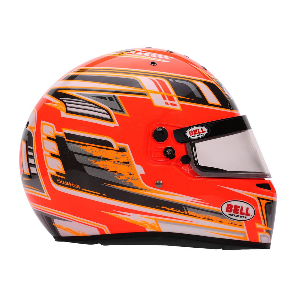 BELL 1311186 Karting Helmet KC7-CMR Champion, Anthracite / Red, CMR2016, Size 59 (7 3/8) Photo-8 