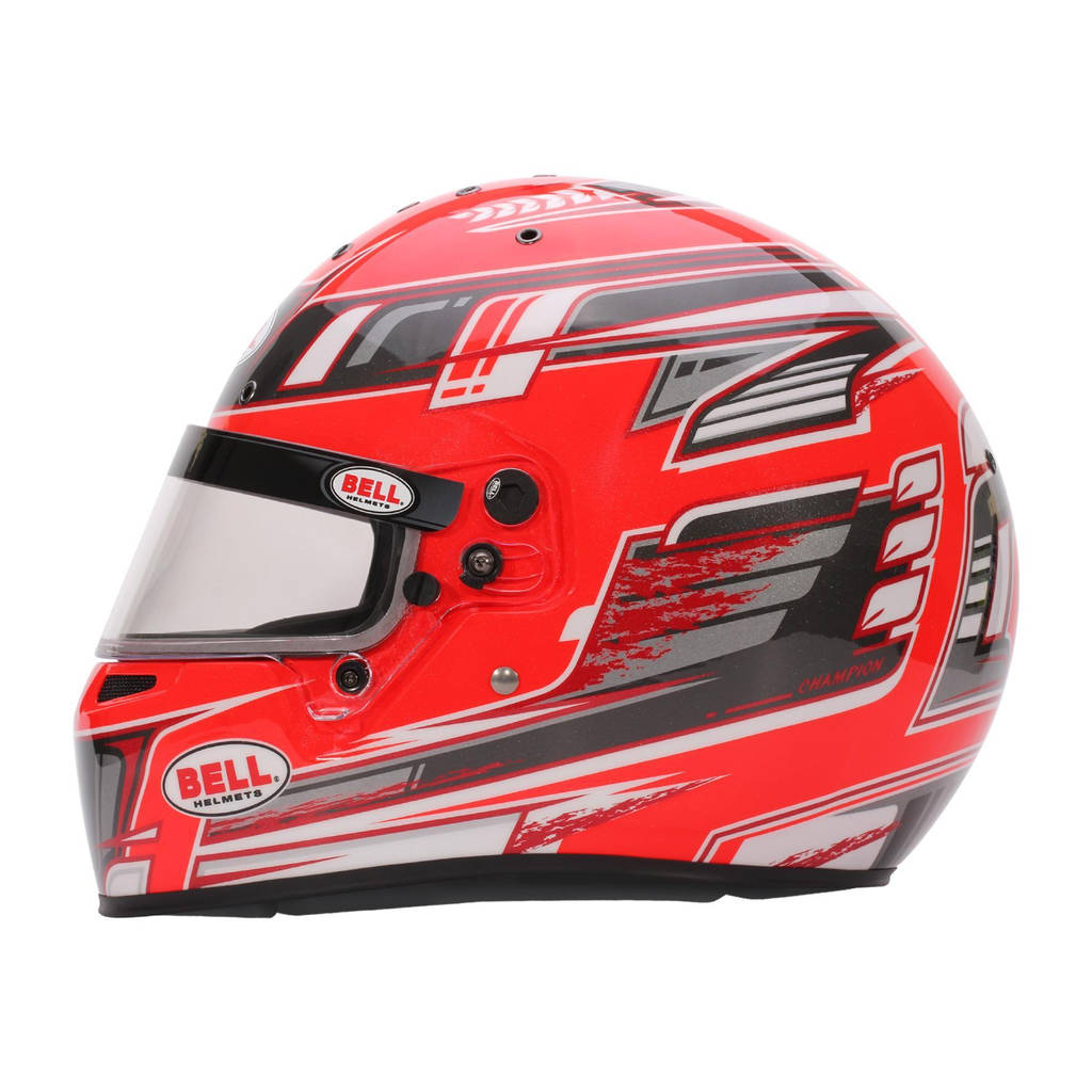 BELL 1311195 Karting Helmet KC7-CMR Champion, Anthracite / Orange, CMR2016, Size 58 (7 1/4) Photo-19 