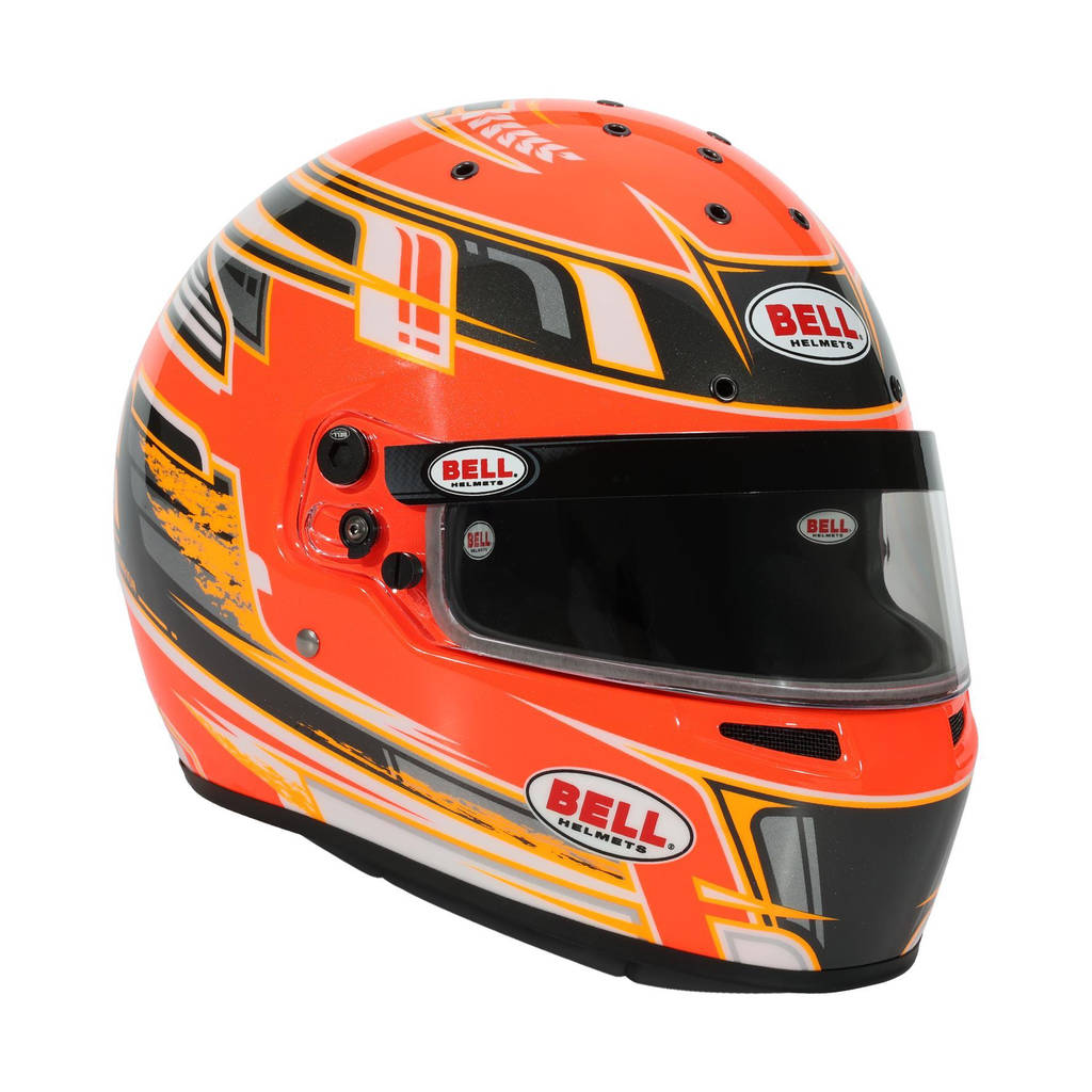 BELL 1311206 Karting Helmet KC7-CMR Champion, Anthracite / Yellow, CMR2016, Size 59 (7 3/8) Photo-12 