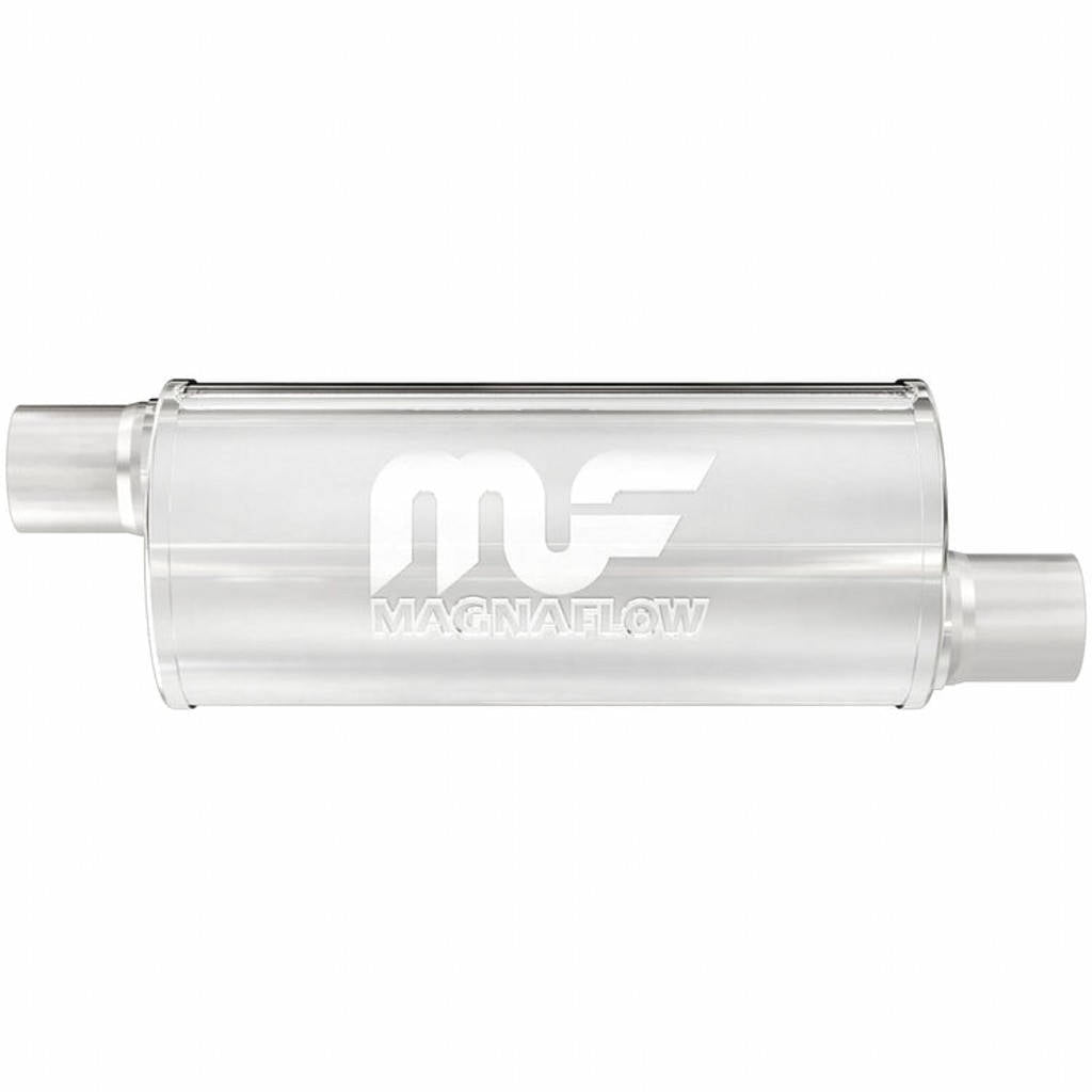MAGNAFLOW 12635 Straight-Through Performance Muffler (2.25 inch Offset / Offset, Body 6x14x6) Photo-0 