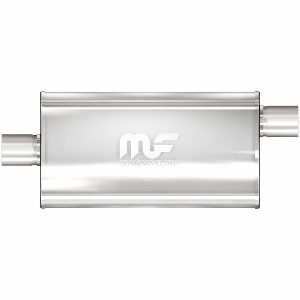 MAGNAFLOW 12909 Straight-Through Performance Muffler (3.5 inch Offset / Center, Body 5x22x11) Photo-0 