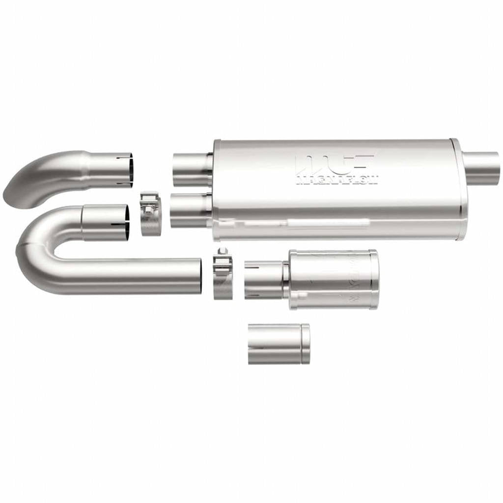 MAGNAFLOW 14009 Exhaust Muffler xMOD (3 inch Offset / Dual / 5x18x8 Body) Photo-0 