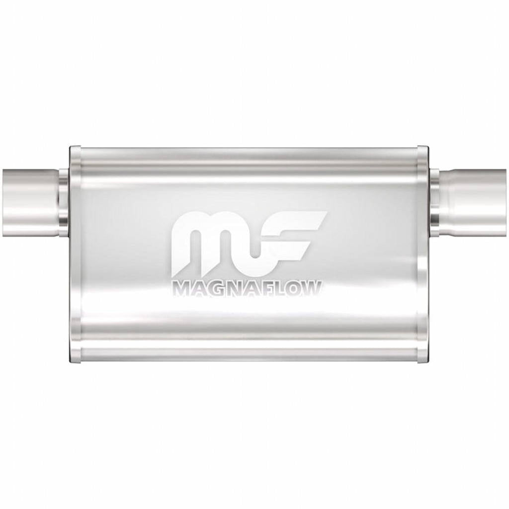 MAGNAFLOW 14211 Straight-Through Performance Muffler (2.5 inch Offset Same Side, Body 5x14x8) Photo-0 