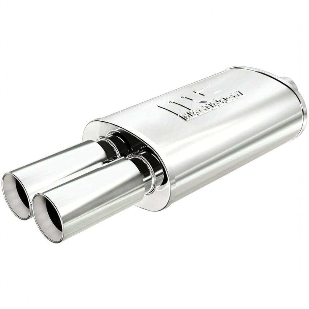 MAGNAFLOW 14815 Straight-Through Performance Muffler (2.25 / 3.125 inch Center / Dual, Body 5x14x8) Photo-0 