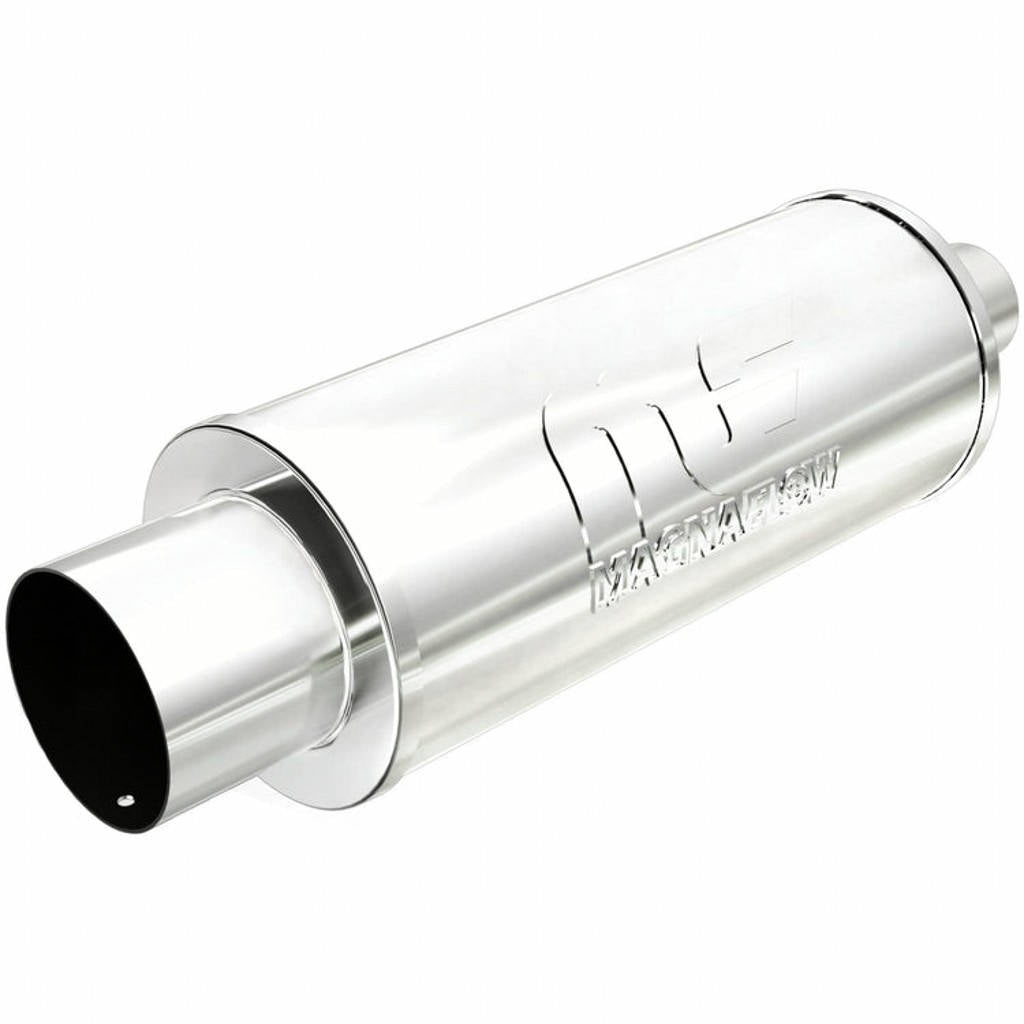 MAGNAFLOW 14822 Straight-Through Performance Muffler (2.25 / 4 inch Center / Center, Body 6x14x6) Photo-0 