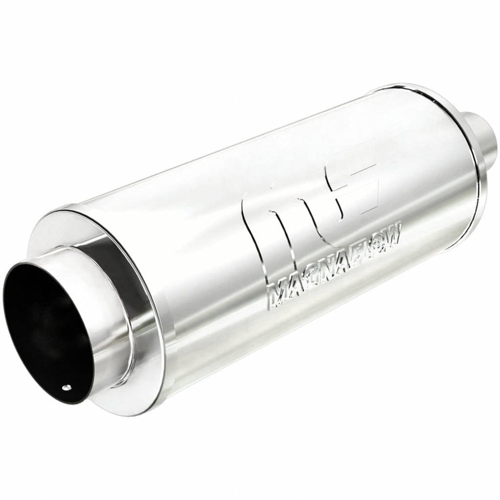 MAGNAFLOW 14846 Straight-Through Performance Muffler (2.25 / 4 inch Center / Center, Body 6x14x6) Photo-0 