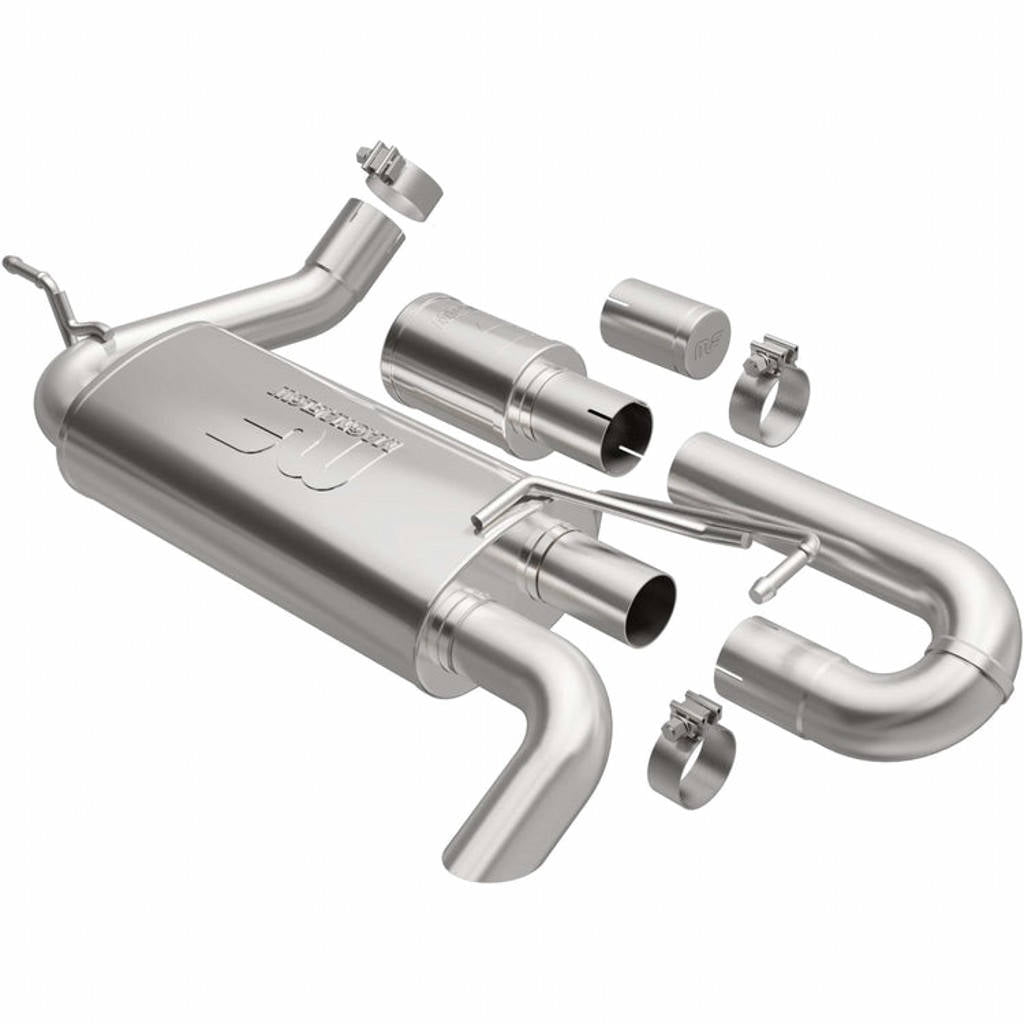 MAGNAFLOW 19668 Exhaust Muffler Overland Series for JEEP Wrangler 2007-2018 Photo-1 