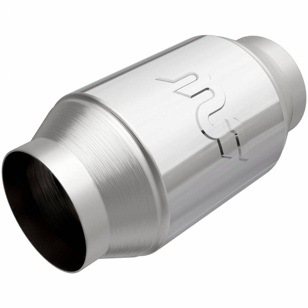 MAGNAFLOW 69011 Universal Catalytic Converter Premium Metallic 3.50 inch Photo-0 