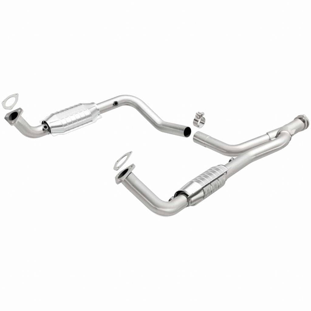 MAGNAFLOW 93694 Catalytic Converter Direct-Fit HM Grade for LAND ROVER Range Rover 1996-2002 Photo-0 