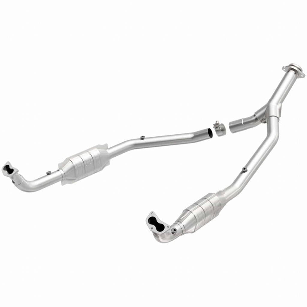MAGNAFLOW 93696 Catalytic Converter Direct-Fit Standard Grade for LAND ROVER Range Rover 1993-1995 Photo-0 