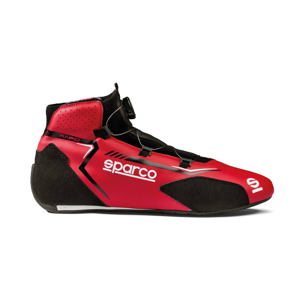 SPARCO BRB0002B0R27048 Racing Shoes Rapid Rotor, Red / Black, Size 48 Photo-1 