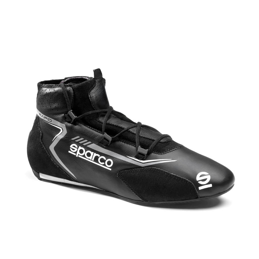 SPARCO BRB0006B0K10040 Racing Shoes Rapid Laces, Black / Grey, Size 40 Photo-0 