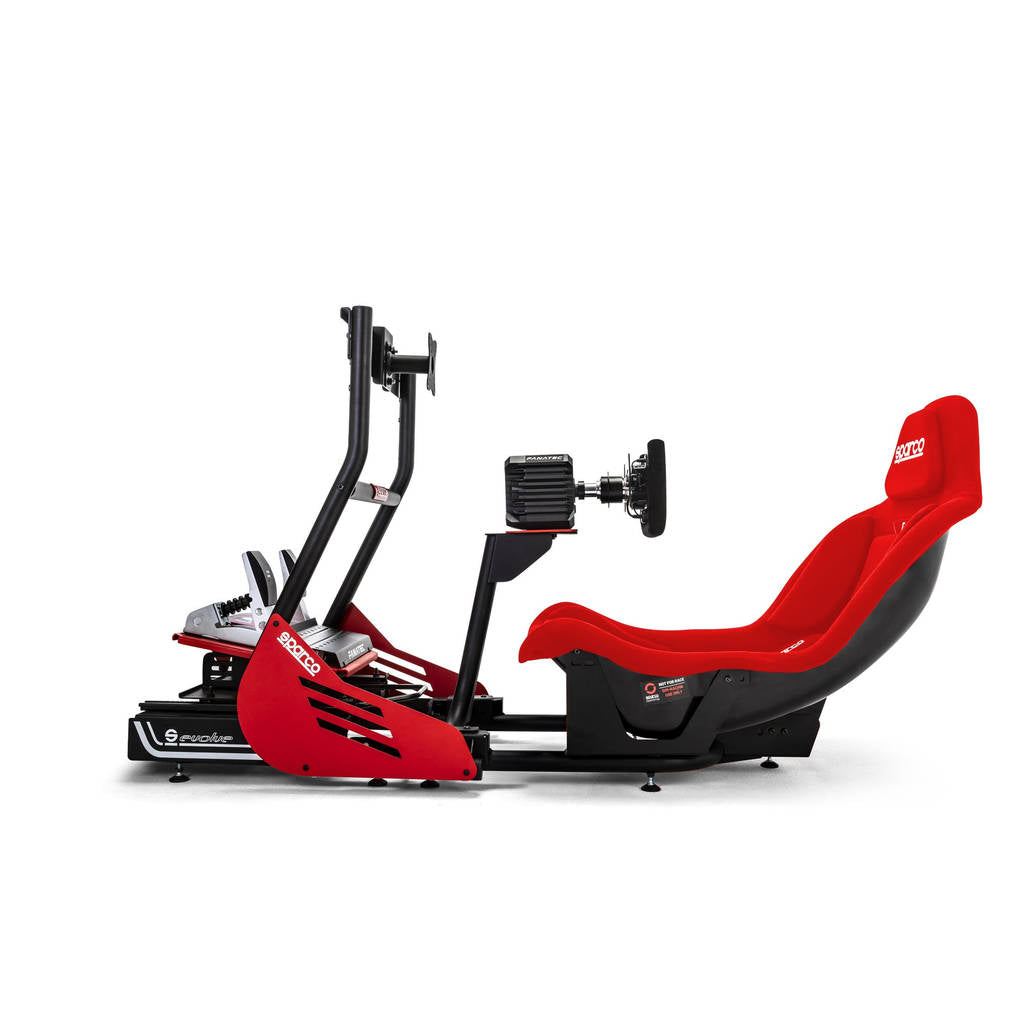 SPARCO BGD0004B0R0100N Formula Driving Simulator Evolve GP Rig I, Red Photo-1 