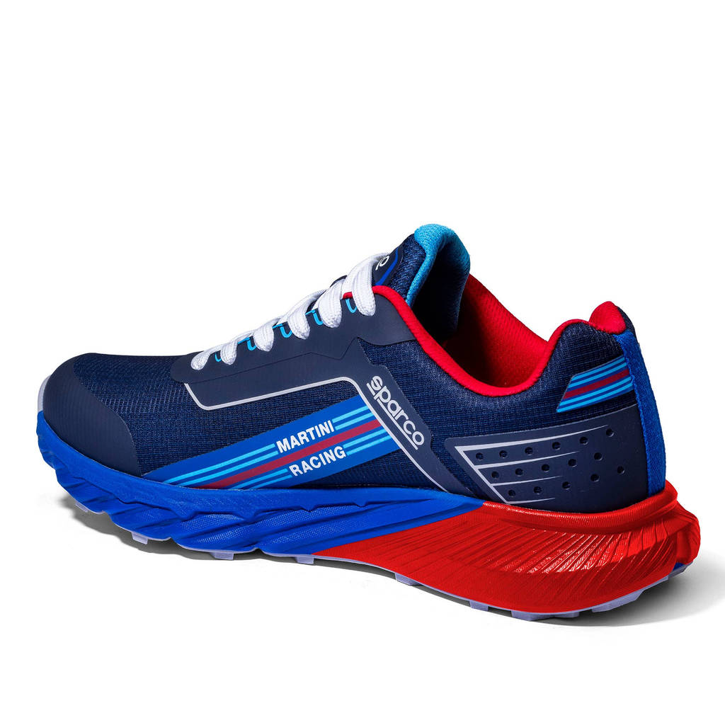 SPARCO BTB0008D0N31046 Mechanic's Shoes S-Park Martini Racing Sardinia, Navy Blue / Red, Size 46 Photo-1 