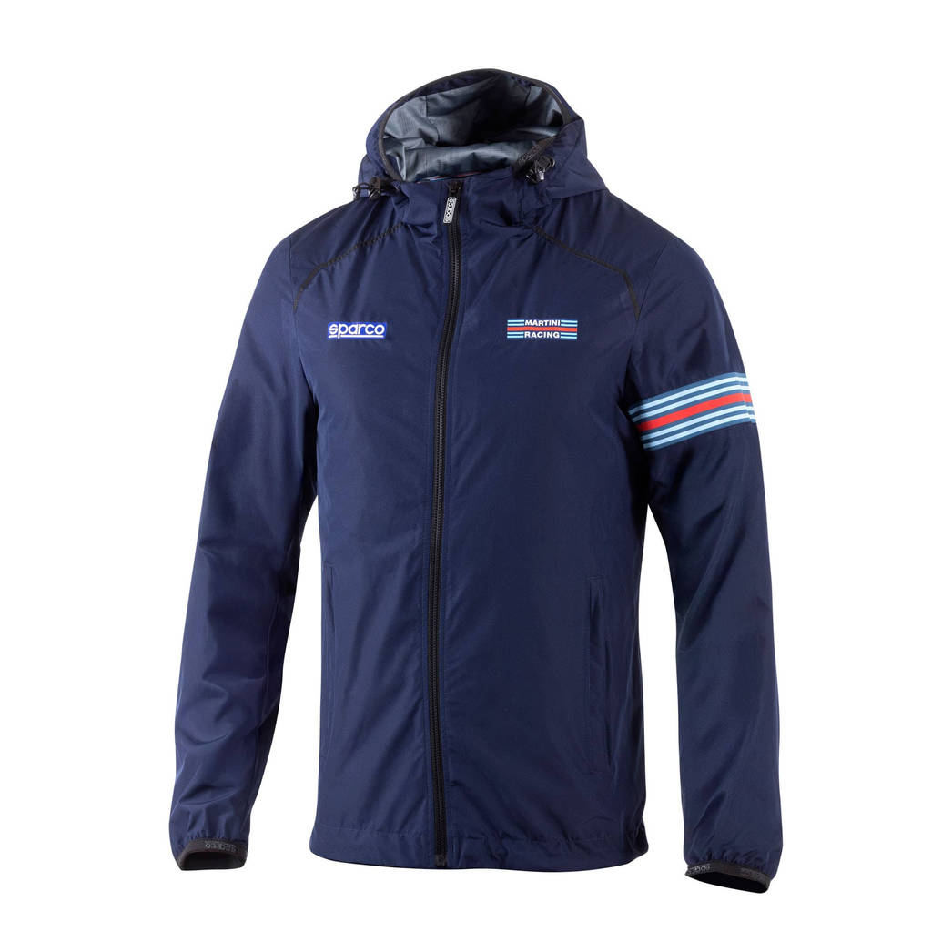SPARCO BMJ0013D0N020XS Windbreaker Martini Racing, Blue Marine, Size XS Photo-0 