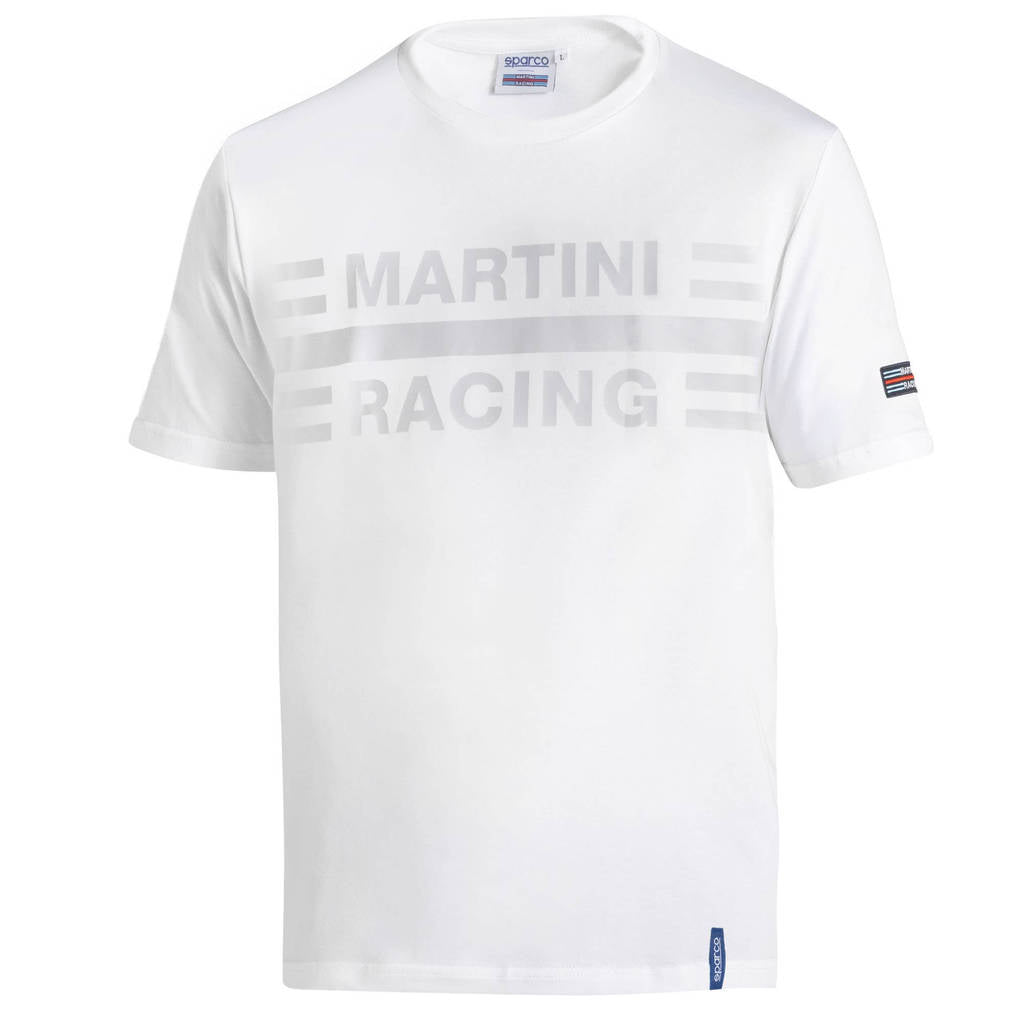 SPARCO BML0008D0W0100S T-Shirt Martini Racing Big Logo, White, Size S Photo-0 