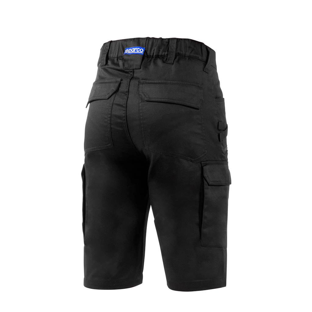 SPARCO BTP0002B0K110XL Mechanics Shorts Bermuda FTW, Black / Dark Grey, Size XL Photo-1 