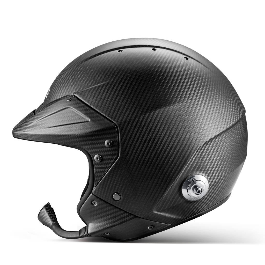 SPARCO BRH0001B0K010ML Open-Face Helmet Flux RJ-i Carbon 8859-2024, Black, Size ML Photo-2 