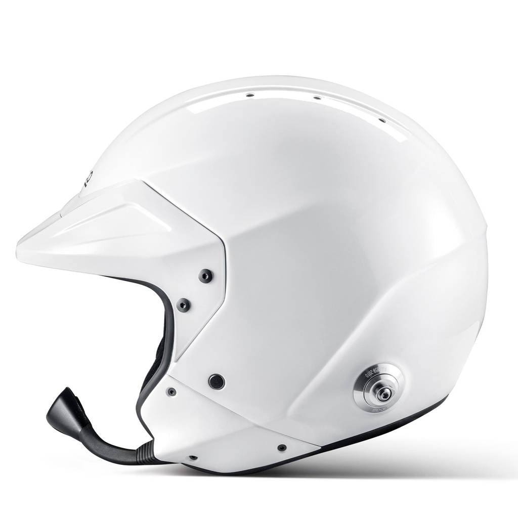 SPARCO BRH0005B0W0100L Open-Face Helmet Flux RJ-i 8859-2024, White, Size L Photo-2 