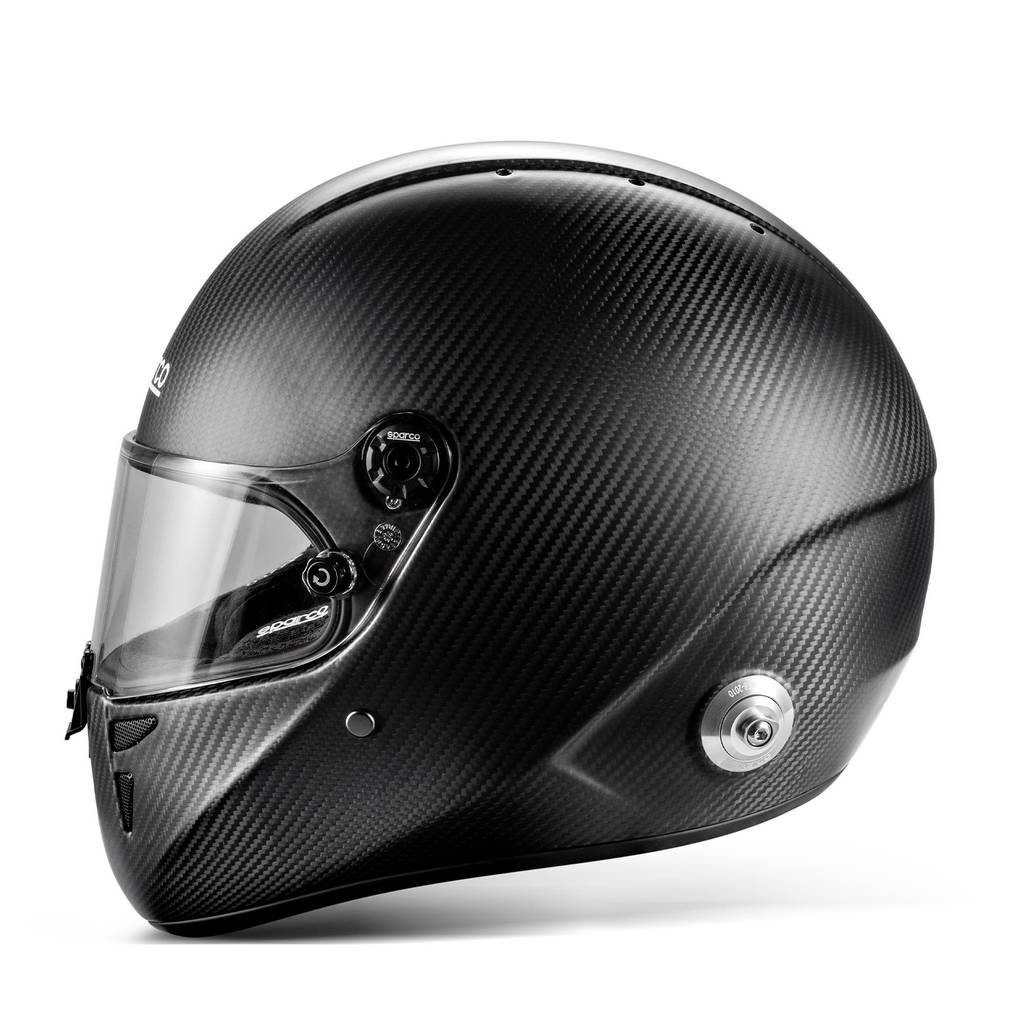 SPARCO BRH0003B0K010ML Full-Face Helmet Stealth RF Carbon 8859-2024, Black, Size ML Photo-2 
