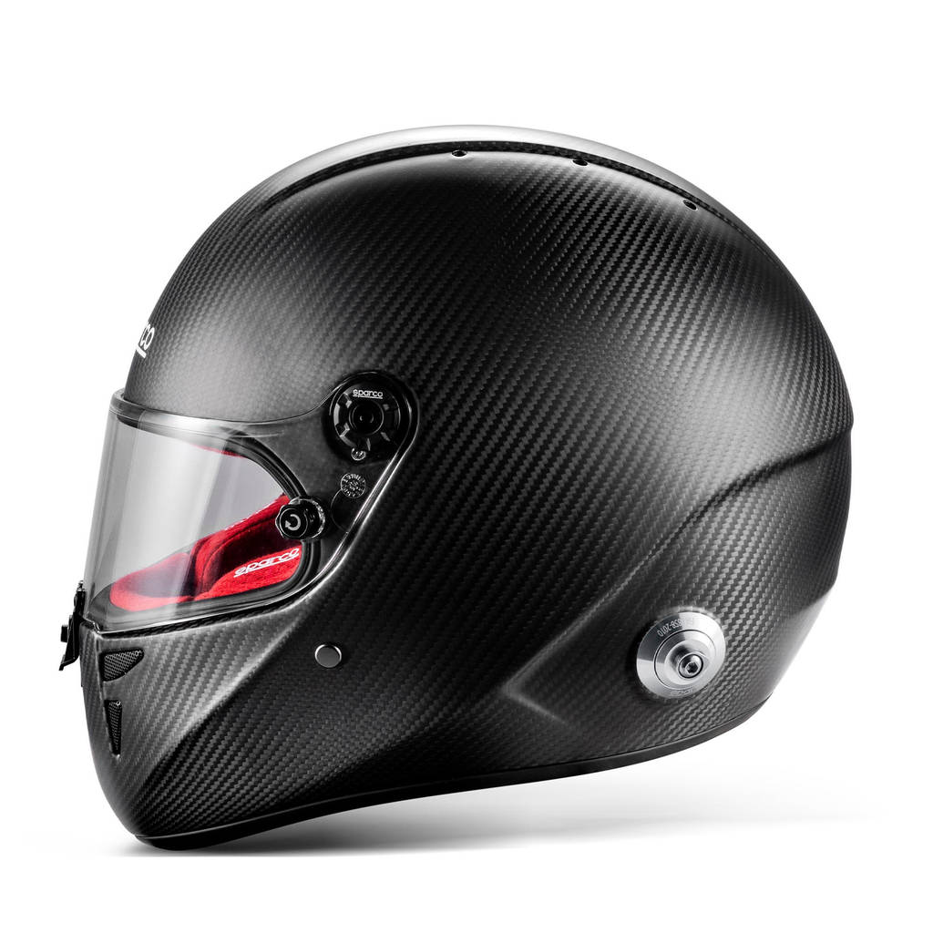 SPARCO BRH0003B0R0100L Full-Face Helmet Stealth RF Carbon 8859-2024, Red, Size L Photo-2 