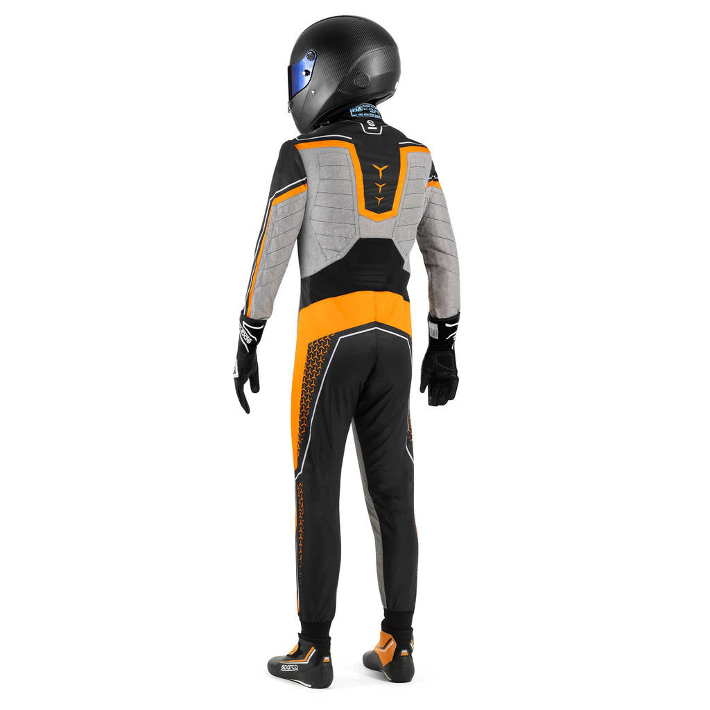 SPARCO BKS0012B0K04062 Karting Suit Superleggera-K, Black / Fluo Orange, Size 62 Photo-2 