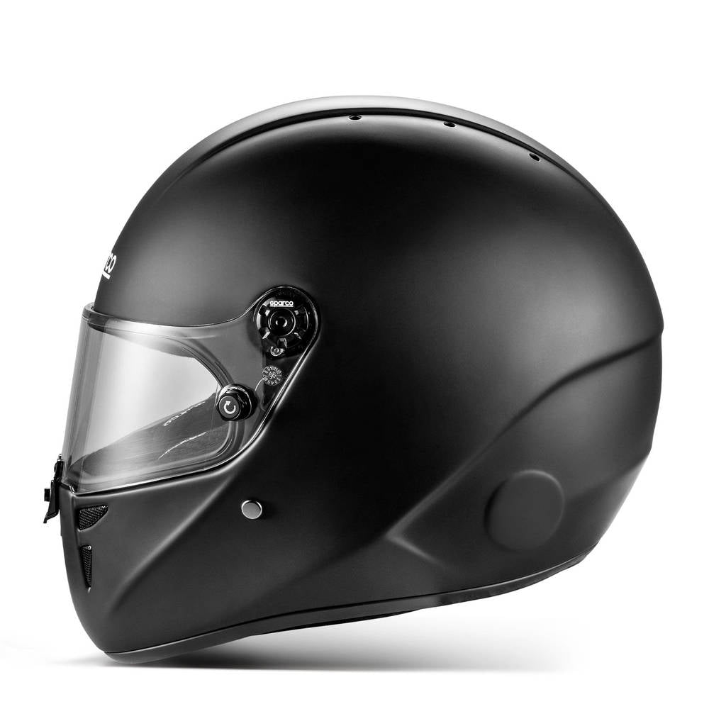 SPARCO BKH0001B0K010XS Karting Helmet Stealth KF 8878-2024, Black, Size XS Photo-2 