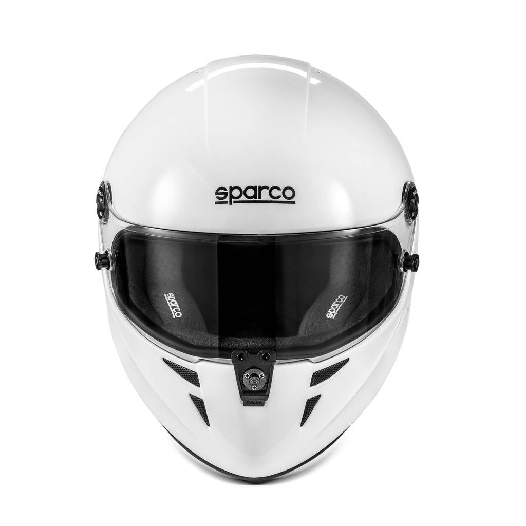 SPARCO BKH0001B0W0800M Karting Helmet Stealth KF 8878-2024, White / Black, Size M Photo-1 