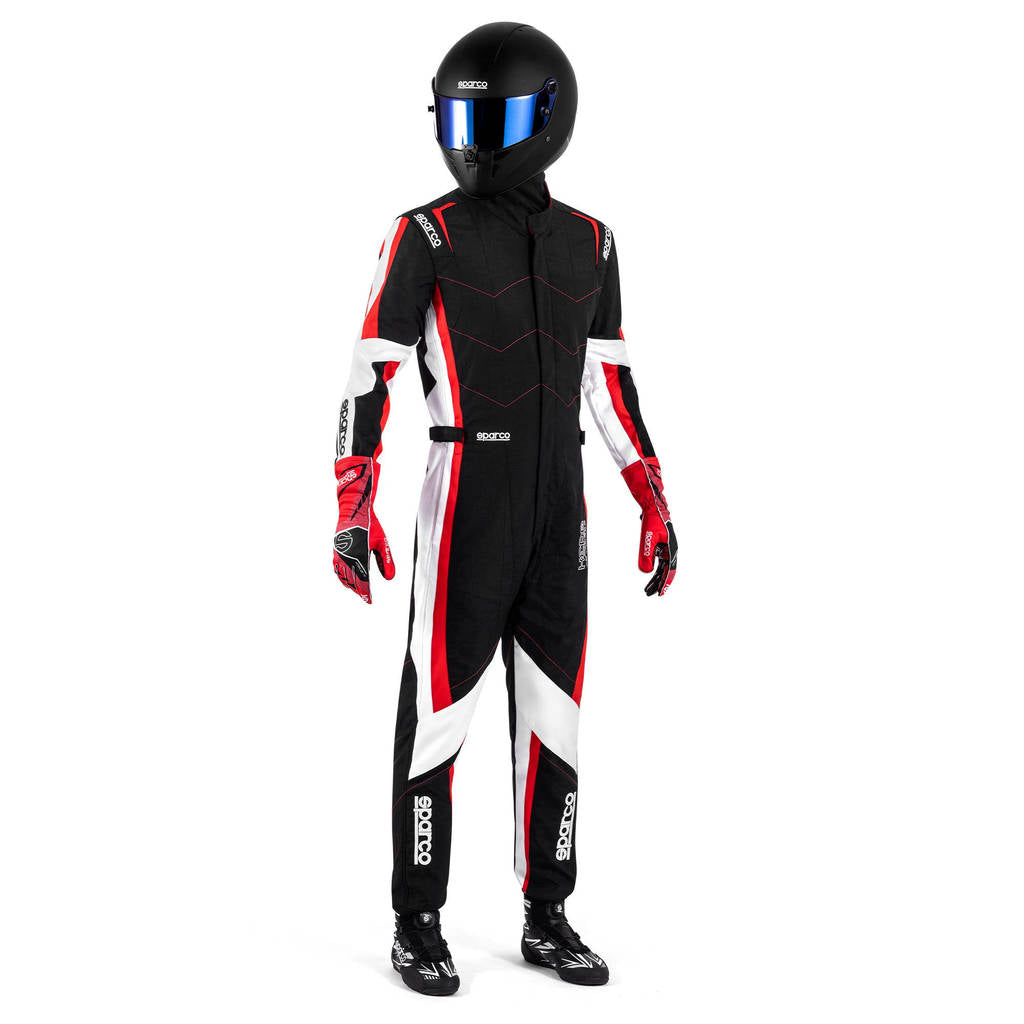 SPARCO BKS0011B0K1200M Karting Suit Kerb Advanced, Black / Red, Size M Photo-1 