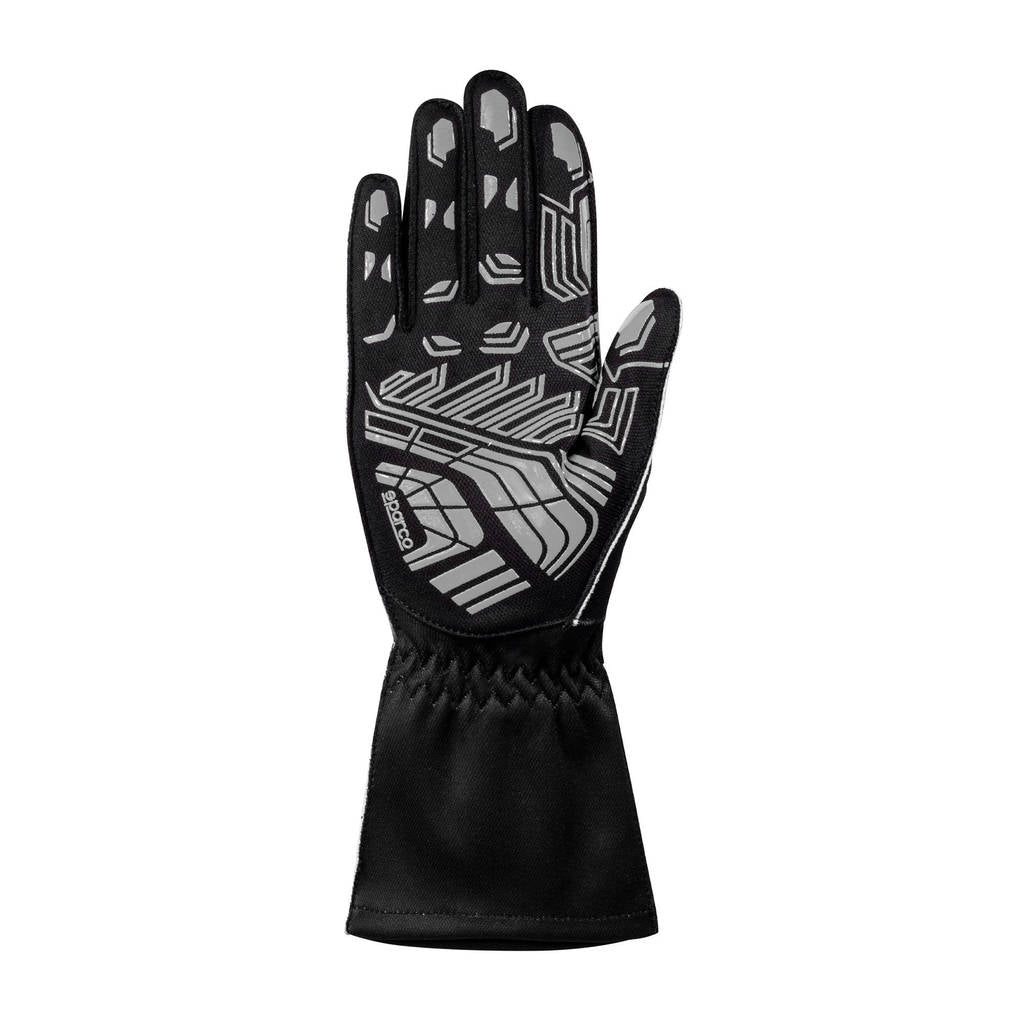 SPARCO BKG0004B0K10008 Karting Gloves K-Attack, Black / Grey, Size 8 Photo-1 