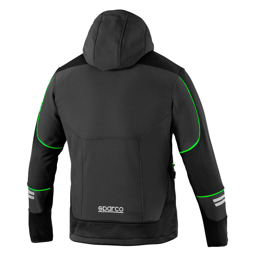 SPARCO 02412GSVF0XS Soft-Shell Tech York TW, Grey / Green, Size XS Photo-1 