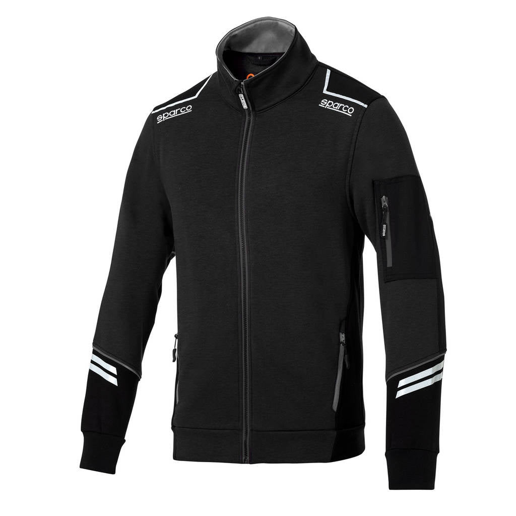 SPARCO 02429GSVF0XS Full Zip Tech Alabama TW, Grey / Green, Size XS Photo-2 