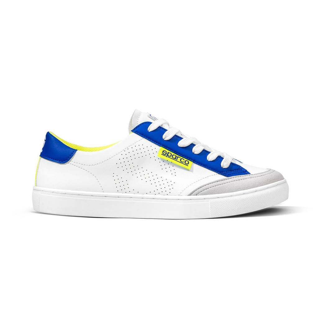 SPARCO 0012B342BAGF Sneakers S-Time, White / Light Blue / Fluo Yellow, Size 42 Photo-1 