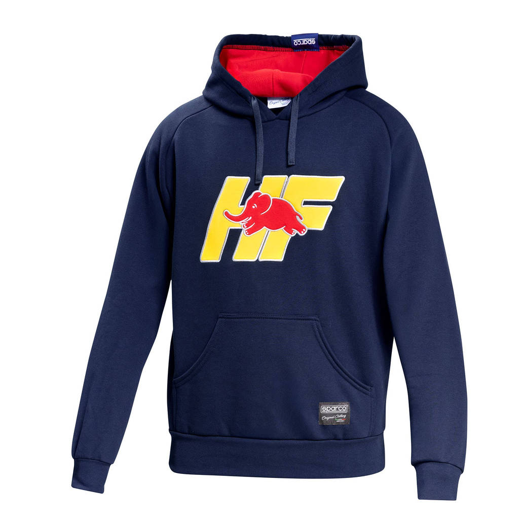 SPARCO BMF0014N0N3100S Hoodie Lancia HF, Navy Blue / Red, Size S Photo-0 