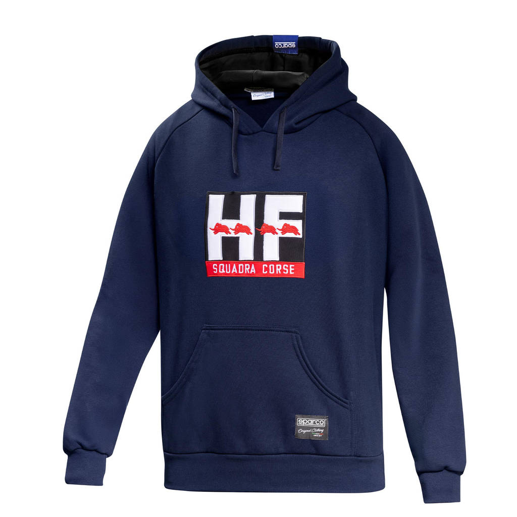 SPARCO BMF0015N0N2800S Hoodie Lancia Squadra Corse, Blue / Black, Size S Photo-0 