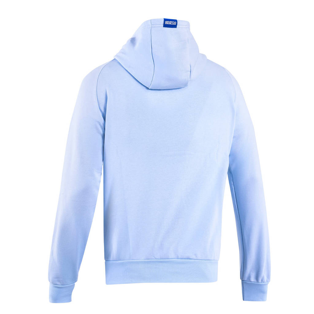 SPARCO BMF0012S0C010XL Hoodie Gulf, Celeste, Size XL Photo-1 