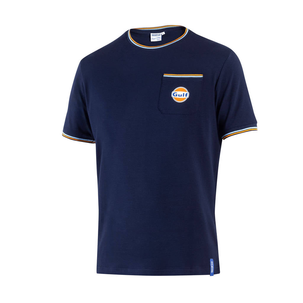 SPARCO BML0005S0N023XL T-Shirt Pocket Gulf, Blue, Size 3XL Photo-0 