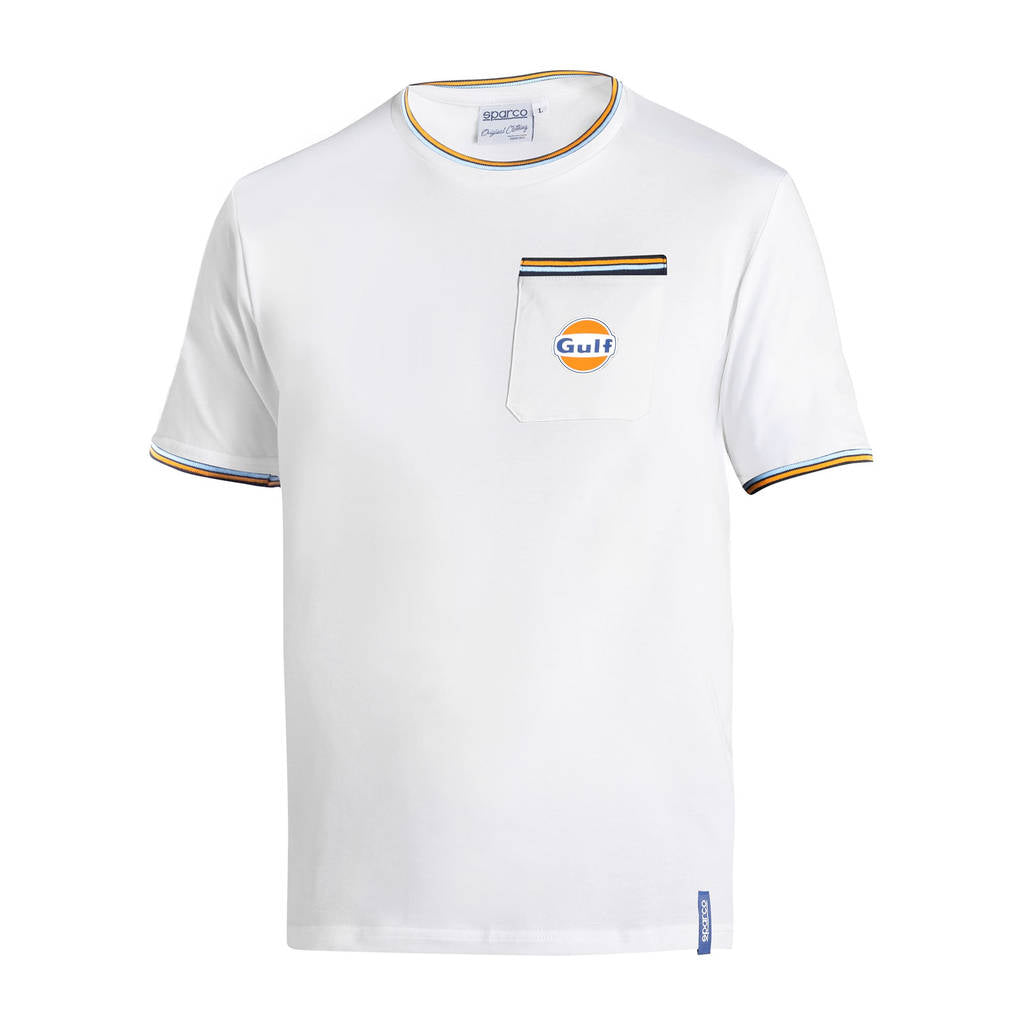 SPARCO BML0005S0W012XL T-Shirt Pocket Gulf, White, Size 2XL Photo-0 