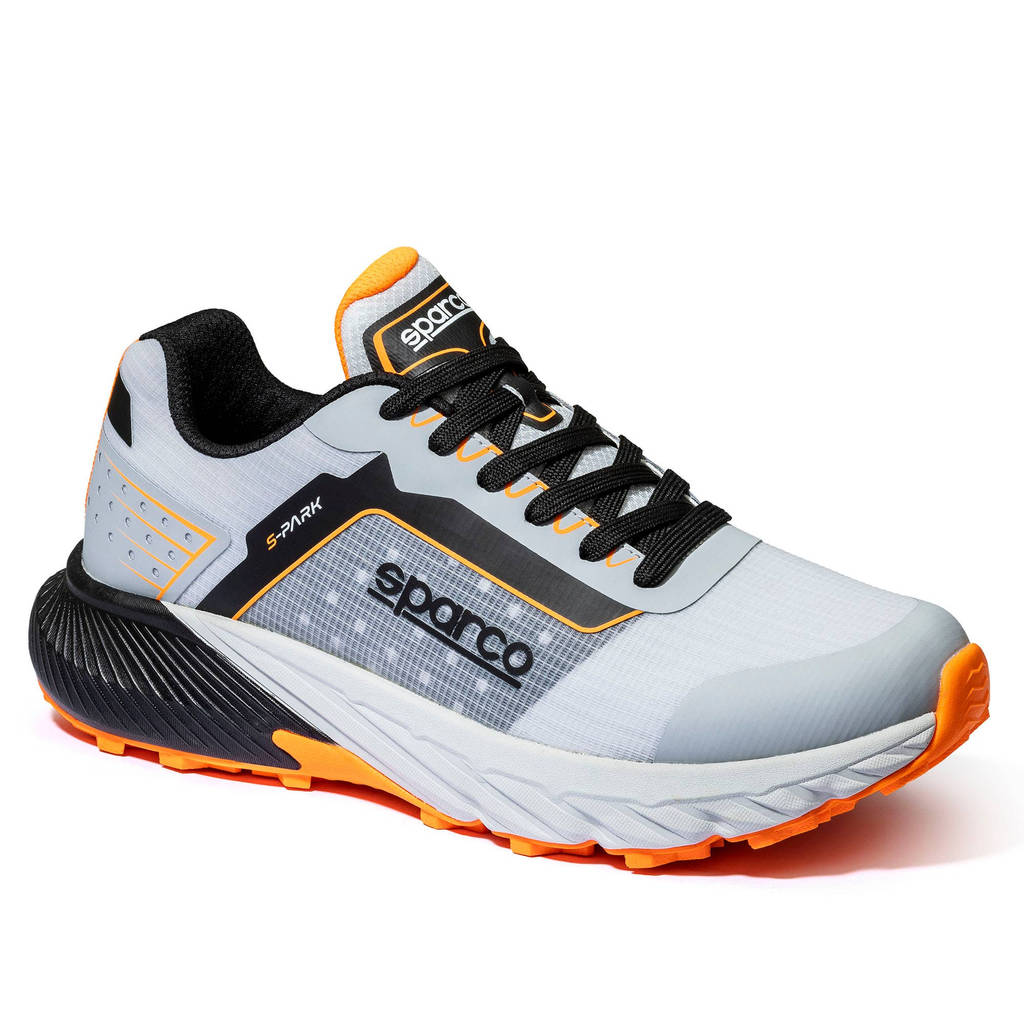 SPARCO BTB0007B0E43043 Mechanics Shoes S-Park Salou, Silver / Black, Size 43 Photo-1 