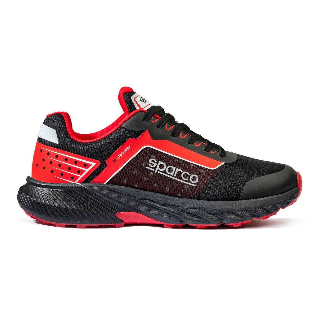 SPARCO BTB0007B0K12040 Mechanics Shoes S-Park Sepang, Black / Red, Size 40 Photo-3 
