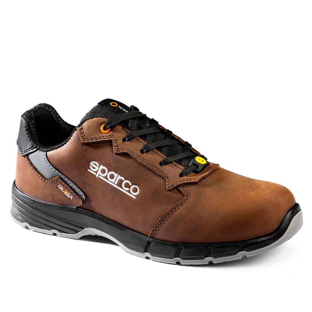 SPARCO BTB0011B0D15038 Shoes Targa Nino S3S, Dark Brown, Size 38 Photo-1 