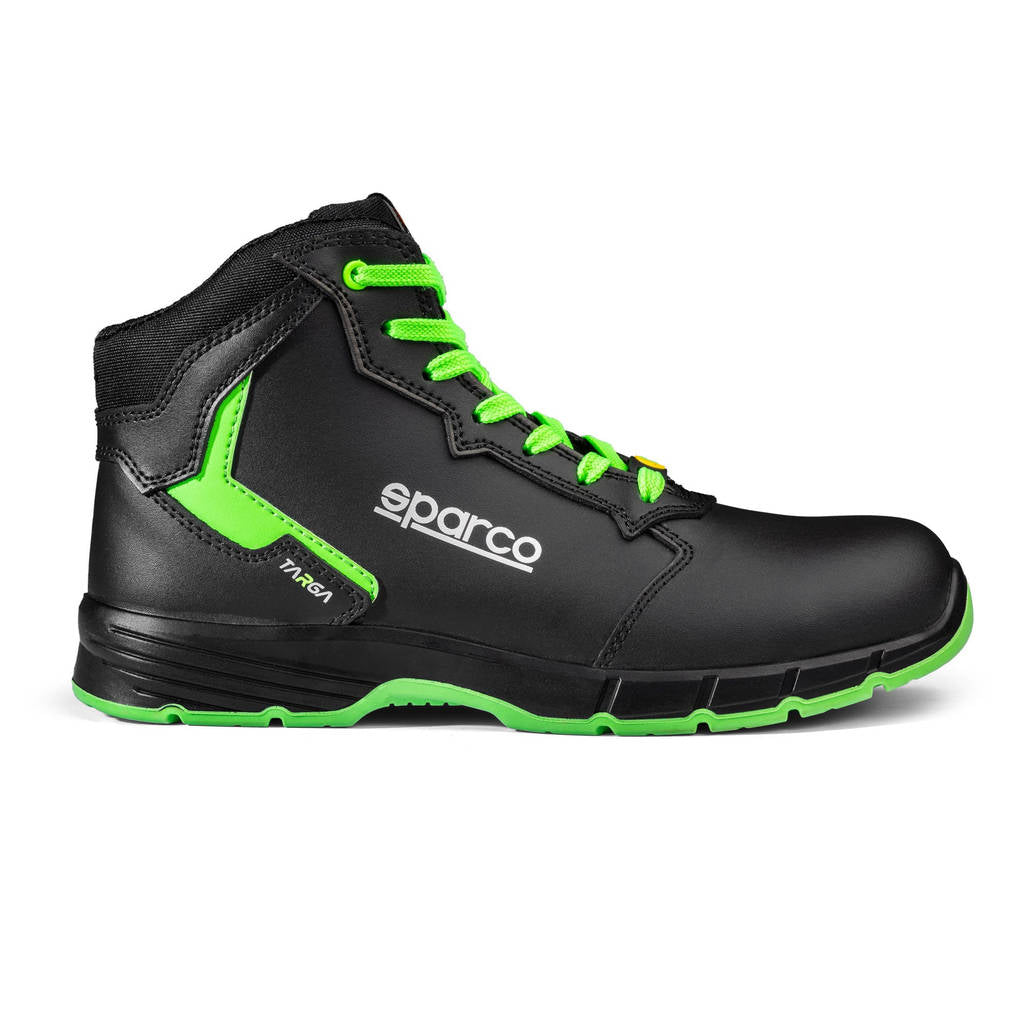 SPARCO BTB0012B0K15040 Shoes Targa-H Willy S3S, Black / Fluo Green, Size 40 Photo-3 