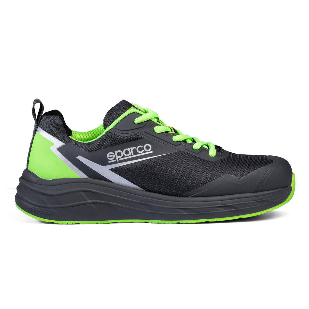 SPARCO BTB0013B0E54043 Shoes Impulse Lucas S3S, Dark Grey / Fluo Green, Size 43 Photo-1 