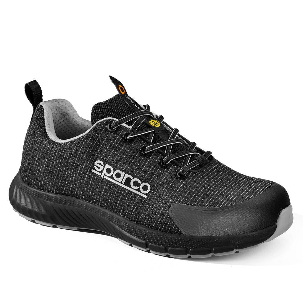 SPARCO BTB0018B0K13038 Shoes Traction Asan S3S, Black / Silver, Size 38 Photo-0 
