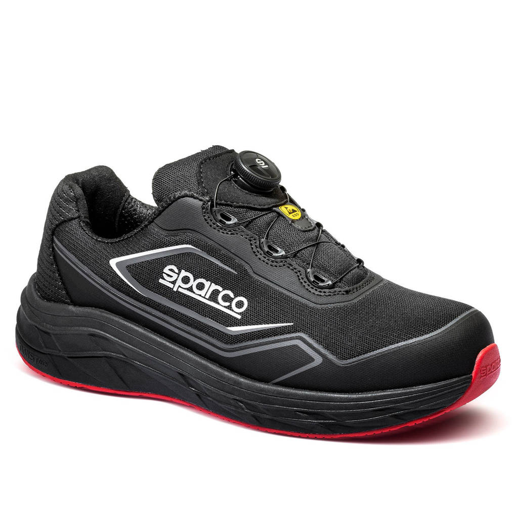 SPARCO BTB0019B0K12040 Shoes Impulse+ S1PS Rotor, Black / Red, Size 40 Photo-0 